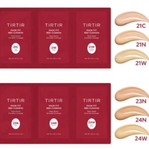 Mask Fit Red Cushion Foundation 6 Shade Trial Kit - TIRTIR