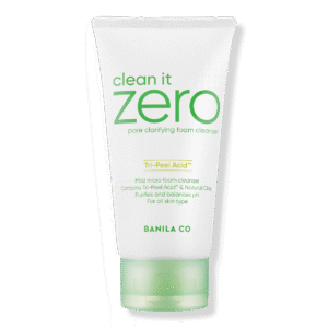 Clean It Zero Pore Clarifying Foam Cleanser with AHA - BANILA CO