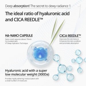 Hydrop Reedle Shot 100hL Korean Skincare Serum - VT Cosmetics