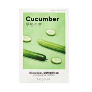 Hydrating Cucumber Sheet Mask for Sensitive Skin - MISSHA