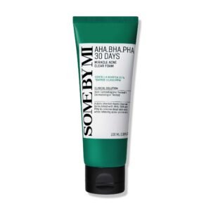 AHA BHA PHA Acne Treatment Foam Cleanser - 30 Day - SOME BY MI