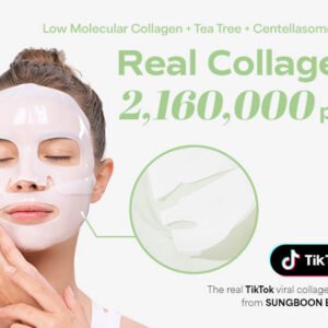 Deep Collagen Cica Tea Tree Soothing Sheet Mask 4PCS - Sungboon Editor