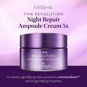 Night Repair Ampoule Cream 5X Anti-Aging Moisturizer - MISSHA