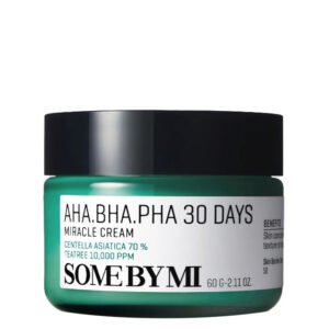 AHA BHA PHA Exfoliating Face Cream - 30 Day Miracle - SOME BY MI
