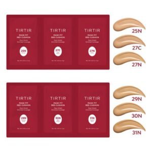 Mask Fit Red Cushion 6 Shade Trial Kit Medium 25N-31N - TIRTIR