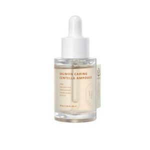 Salmon Caring Centella Ampoule - PDRN Soothing Serum - HEVEBLUE
