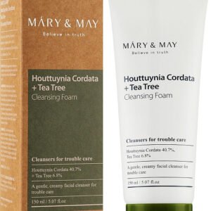 Houttuynia Cordata Tea Tree Cleansing Foam 150ml - Mary&May