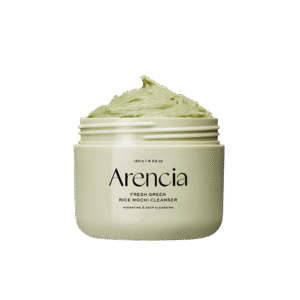 Fresh Green Rice Mochi Cleanser - Hydrating Face Wash - Arencia