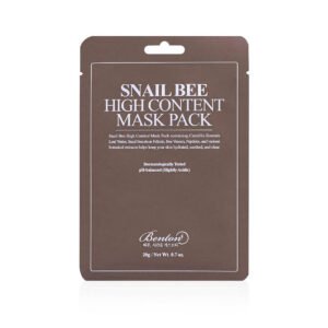Snail Bee High Content Mask Pack - Korean Sheet Mask - Benton