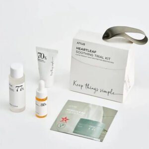 Heartleaf Soothing Trial Kit - 4-Step Korean Skincare - Anua