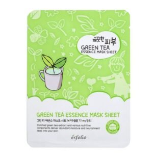 Green Tea Essence Hydrating Sheet Face Mask Set 10pc - Esfolio