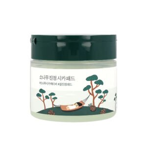 Pine Calming Cica Pads - 90 Toner Pads Sensitive - Round Lab