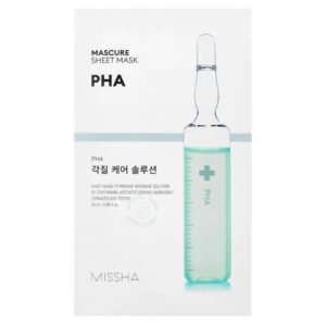 PHA Peeling Sheet Mask - Gentle Exfoliating Skincare - MISSHA