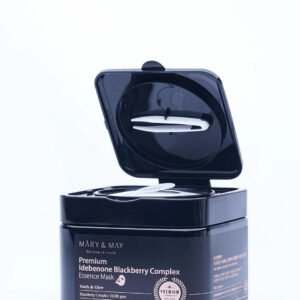 Idebenone Blackberry Anti-Aging Sheet Mask 20 Pack - Mary&May