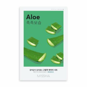 Airy Fit Aloe Sheet Mask - Hydrating Face Mask - MISSHA