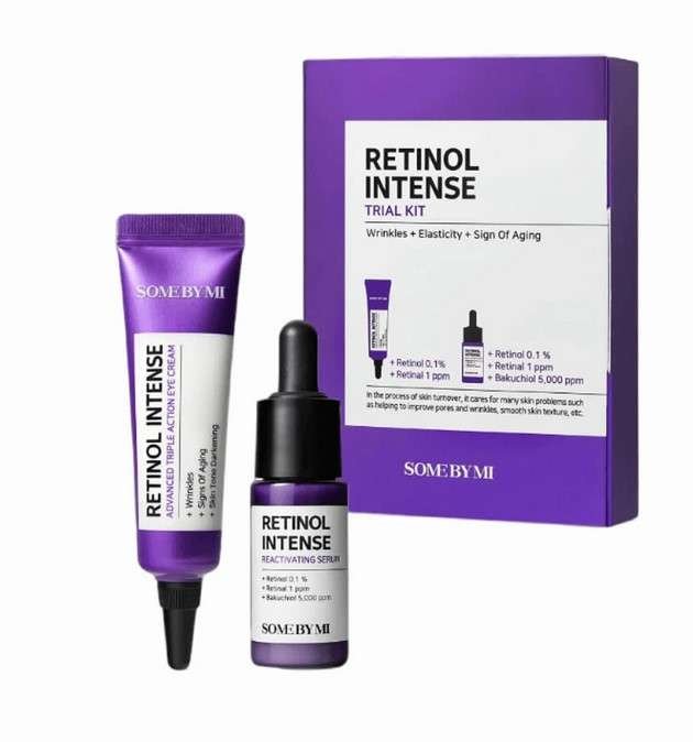 Retinol Anti-Aging Trial Kit - Serum & Eye Cream Set - Hanok