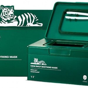 CICA Daily Soothing Mask 30pcs - Hydrating Face Mask - VT Cosmetics